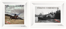 2024 - Turkey - Ara Gürel (artist's Paintings) - 2.Mini S/Sheet ** With Serial Numbers ** MNH - Unused Stamps