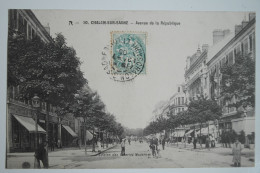 Cpa 1905 CHALON SUR SAONE Avenue De La République - BL84 - Chalon Sur Saone