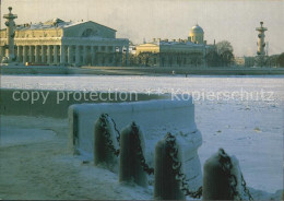 72530994 St Petersburg Leningrad Neva Embankment Vasilyevsky Island Spit   - Rusland