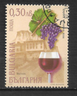 BULGARIE   N° 3904  " VIGNES ET VIN " - Used Stamps