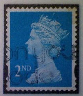 Great Britain, Scott #MH401C, Used(o), 2010 Machin Forgery: Queen Elizabeth II, 2nd, Light Blue - Série 'Machin'