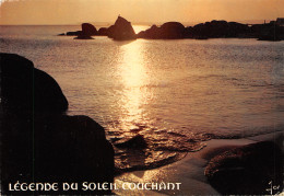 29-COUCHER DE SOLEIL SUR LA COTE BRETONNE-N°T2657-C/0051 - Other & Unclassified