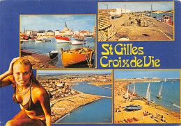 85-SAINT GILLES CROIX DE VIE-N°T2661-B/0105 - Saint Gilles Croix De Vie