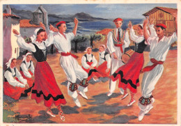 64-PAYS BASQUE FOLKLORE-N°T2661-B/0039 - Sonstige & Ohne Zuordnung