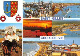 85-SAINT GILLES CROIX DE VIE-N°T2661-A/0207 - Saint Gilles Croix De Vie