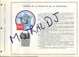 Rarissime Feuillet PAC (précurseur De CEF) De 1963, Maison De La Radio Et De La Télévision - 1960-1969