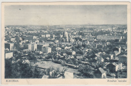 Kaunas, Bendras Vaizdas, Apie 1940 M. Atvirukas - Lithuania