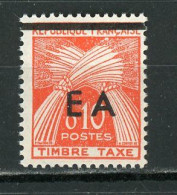 ALGÉRIE : TIMBRE TAXE - (SURCH. EA) N° Yvert 55** - Algérie (1962-...)