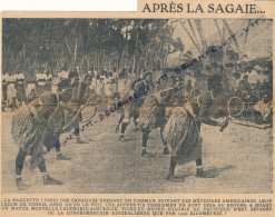 Document (1938), Nouvelle-Calédonie, Des Canaques Prenant Leur Leçon De Tennis Suivant Les Méthodes Américaines - Collections