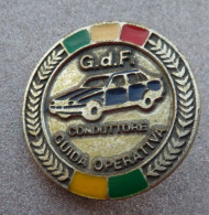 Distintivo Conduttore Guida Operativa - Guardia Di Finanza - Dismesso - Anni 80/90 - Used Obsolete (286) - Policia