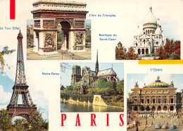 75-PARIS MULTIVUES-N°T2661-C/0165 - Autres & Non Classés