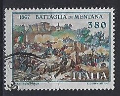 Italy 1987  120 Jahrestag Der Schlacht Von Mentana  (o) Mi.2028 - 1981-90: Oblitérés