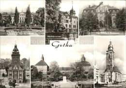 72529898 Gotha Thueringen Marktbrunnen Rathaus Margarethenkirche  Gotha - Gotha