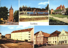 72529833 Luckau Niederlausitz Schwimmbad Nikolaikirche Markt Luckau Niederlausit - Otros & Sin Clasificación