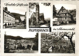 72529777 Alpirsbach Kirche Fachwerkhaus Panorama Alpirsbach - Alpirsbach