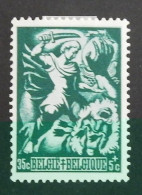 BELGIQUE YT 654 NEUF*MH  ANNEE 1944 - Unused Stamps