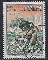 Italy 1988  Homo Aeserniensis  (o) Mi.2033 - 1981-90: Gebraucht