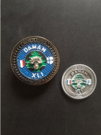 Insigne Métallique FINUL LIBAN / DAMAN 41 + Coin - Heer