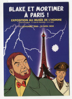 BD Blake Et Mortimer à Paris - Exposition Au Musée De L'homme - Comicfiguren