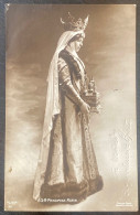 România Regalitate Royalty Rare Regina Maria Queen Marie Postcard Church Crown  Mandy Embossed - Rumania
