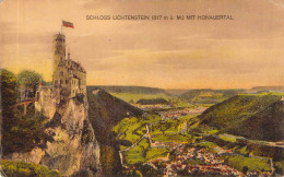 Schloss Lichtenstein Mit Honauertal Gel.1927 - Reutlingen
