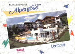 72529331 Lermoos Tirol Familienhotel Alpenrose Swimming Pool Lermoos - Autres & Non Classés