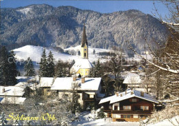 72529316 Schliersee Ortsansicht Mit Kirche Winterpanorama Schliersee - Schliersee