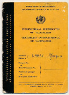 FRANCE - Carnet De Vaccination (Variole) 1959/1962 - Cachet De La Base Ecole 701 De Salon De Provence - Altri & Non Classificati