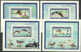 Tchad 2012, Birds And Lighthouses, 4BF - Ciad (1960-...)
