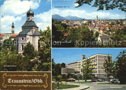 72529279 Traunstein Oberbayern Salinenkirche Hochfelln Krankenhaus Traunstein - Traunstein