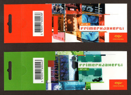 2 MARKENHEFTCHEN ISLAND EUROPA 2003 POSTFRISCH - Libretti