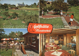 72529223 Manderscheid Eifel Cafe Restaurant Golfhuette Gastraum Minigolfanlage M - Manderscheid
