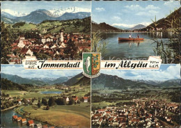 72529219 Immenstadt Allgaeu Panorama Bootspartie Alpsee Totalansichten Immenstad - Immenstadt