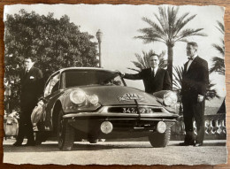 Rallye Monte-Carlo 1959 - Les Vainqueurs En ID 19 - Rally