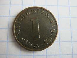 Germany 1 Reichspfennig 1937 A - 1 Reichspfennig