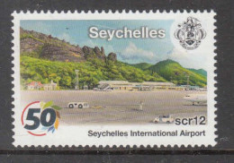 2022 Seychelles International Airport Aviation Complete Set Of 1 MNH - Seychellen (1976-...)