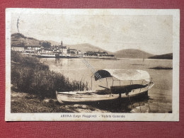 Cartolina - Arona ( Lago Maggiore ) - Veduta Generale - 1933 - Novara