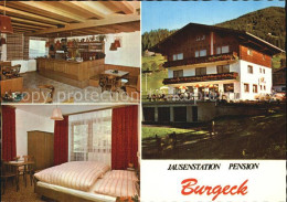 72528550 Niedernsill Jausenstation Pension Burgeck Niedernsill - Autres & Non Classés