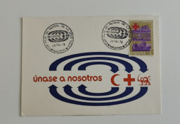 Red Cross, Persia Red Lion And Sun (Iran) , Red Crescent, Spain, 1978, FDC - Sonstige & Ohne Zuordnung