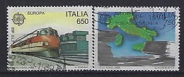 Italy 1988  Europa  (o) Mi.2043-2044 - 1981-90: Afgestempeld