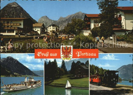 72528405 Pertisau Achensee Dorfpartie Mit Blick Auf Karwendelgebirge Achensee Da - Autres & Non Classés