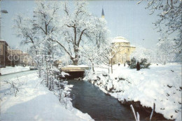 72528381 Sarajevo Bachlauf Winterpanorama Sarajevo - Bosnie-Herzegovine