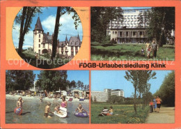 72528361 Klink Waren FDGB Urlaubersiedlung Erholungsheim Herbert Warnke Schloss  - Autres & Non Classés