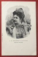 Cartolina Commemorativa - S. M. Margherita Di Savoia, Regina Madre - 1900 Ca. - Ohne Zuordnung