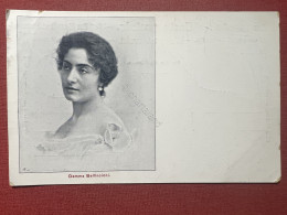 Cartolina Opera Teatro - Gemma Bellincioni - Soprano - 1900 Ca. - Non Classés