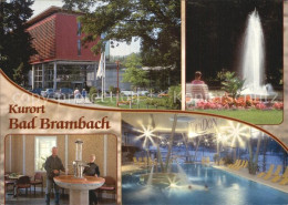 72528317 Bad Brambach Kurmittelhaus Kurpark Springbrunnen Wettinquelle Badelands - Bad Brambach