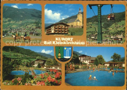 72528303 Bad Kleinkirchheim Kaernten Teilansichten Kurort Kirche Schwimmbad Sess - Autres & Non Classés