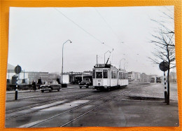 ANTWERPEN  - Schijnpoortweg - Tramway 1957 - Foto J. BAZIN   (15 X 10.5 CM) - Tramways