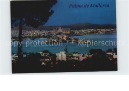 72528215 Palma De Mallorca Panorama Nachtaufnahme Palma - Autres & Non Classés