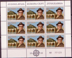 Yougoslavie - Jugoslawien - Yugoslavia Bloc Feuillet 1983 Y&T N°F1866 à F1867 - Michel N°KB1984 à KB1985 *** - EUROPA - Blocks & Kleinbögen